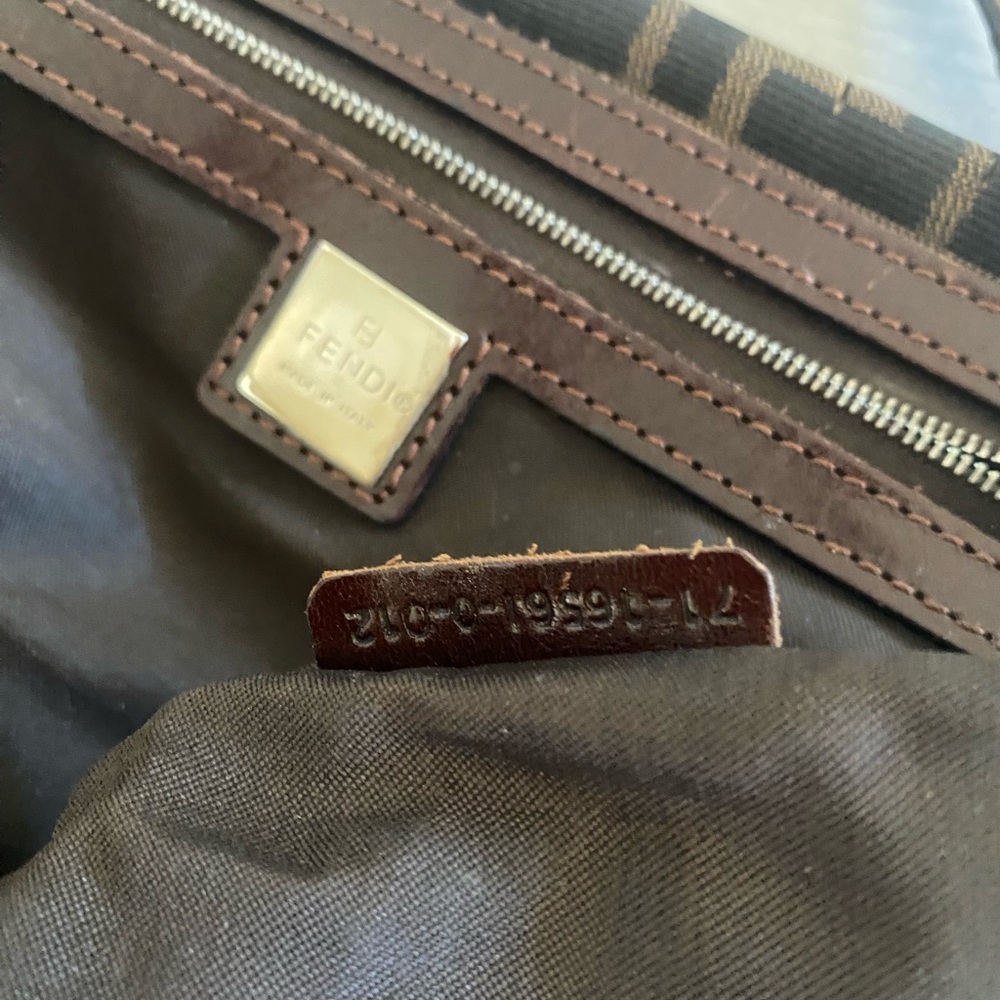 Fendi Brown and Black Tote Bag - Picture 4 of 4